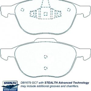 Alternative view of GCB Front Brake Pads DB1679 Suitable For Ford Ecosport BK BL