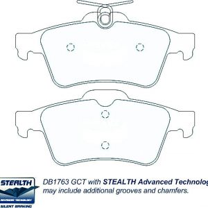 Alternative view of GCB Rear Brake Pads DB1763 Suitable For Ford Kuga TF