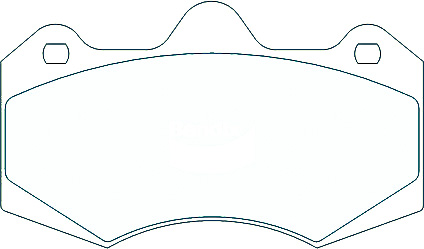 Alternative view of GCB Front Brake Pads DB1937 Suitable For Holden HSV Clubsport
