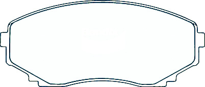Alternative view of Suitable For Mazda MPV [LV] 96-99 DB1274-DB1222 Front Rear Disc Brake Pads