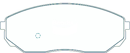 Alternative view of Suitable For Kia Sorento (BL) 3.5L 3.8L V6 02-08 DB1815 Front Disc Brake Pads