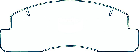 Alternative view of Suitable For Hino Dutro XZU307 XZU347 06-On DB394 Front Disc Brake Pads