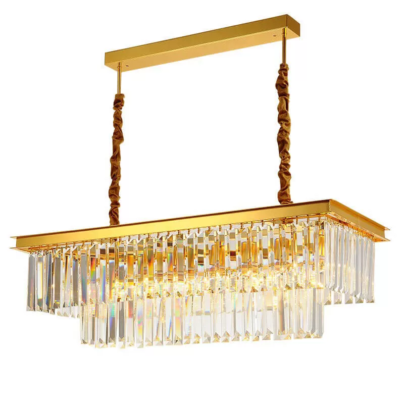 Đèn chùm hiện đại hình chữ nhật HĐ07