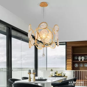 Đèn chùm Serips pha lê nhập khẩu HĐ33